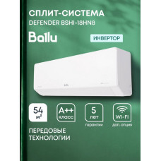 Сплит-система Ballu Defender BSHI-18HN8