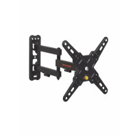 Кронштейн Arm media MARS-8 черный, 8 шт/уп. Кр. стал. настенный для TV 20"-43", max 25 кг, 4 ст св., нак. +5°-15°, пов. ±90° от ст. 66-370 мм. max VESA 200x200 мм.