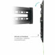 Кронштейн Arm media PLASMA-12 черный Кр. стал. наст. для TV 35"-75", max 60 кг, 1 ст св., нак. 0°-12° от ст. 37 мм, max VESA 600x400 мм.