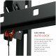 Кронштейн для телевизора Holder LCD-T8602-B черный 55"-100" макс.75кг настенный наклон