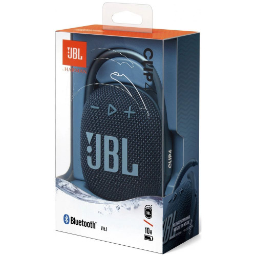 Портативная акустическая система JBL CLIP 4 синий