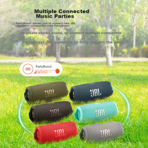 Портативная акустика JBL Charge 5 красный