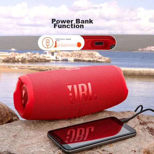 Портативная акустика JBL Charge 5 красный