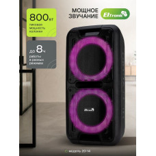 Колонка Eltronic 20-14 DANCE BOX 300 черный