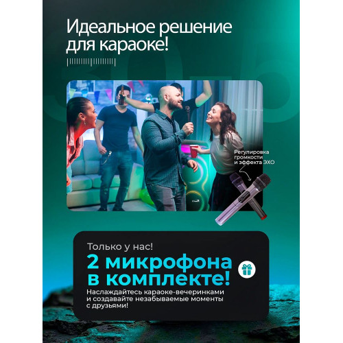 Колонка Eltronic 30-29 DANCE BOX 1000 NEW черный