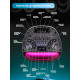 Колонка Eltronic 30-29 DANCE BOX 1000 NEW черный