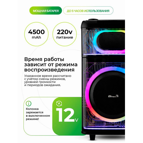 Колонка ELTRONIC 30-84 SKILLETS BOX 1500 с TWS