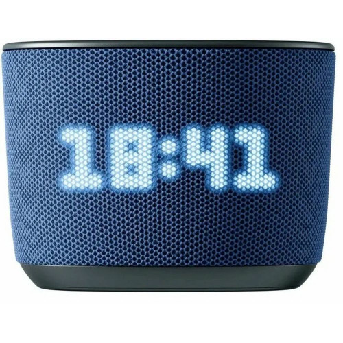 Умная колонка Sber Boom Home, 8Вт, с экраном, 1 динамик, часы, мультирум, TWS, Zigbee хаб, Wi-Fi, Bluetooth 5.0, Zigbee, Салют, морской