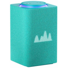 Умная колонка Яндекс Станция Макс, 65Вт, 1 динамик, часы, Алиса, Wi-Fi, Bluetooth 5.0, Zigbee, бирюзовый