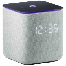 Умная колонка Яндекс Станция Миди, 24Вт, с экраном, 2 динамика, Wi-Fi, BT5.0, Zigbee, Алиса, серый