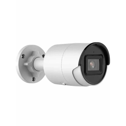 Камера видеонаблюдения цилиндрическая Hikvision DS-2CD2083G2-IU(2.8mm) 8Мп уличнаяс EXIR-подсветкой до 40м и технологией AcuSense1/2.8" Progressive Scan CMOS; объектив 6мм; угол обзора 54°; механический ИК-фильтр; 0.005лк@F1.6; сжатие