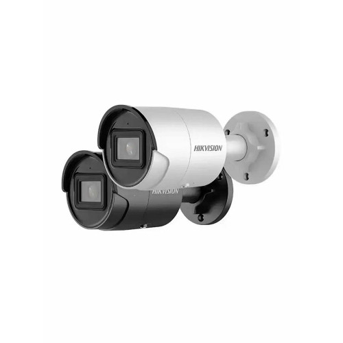 Камера видеонаблюдения цилиндрическая Hikvision DS-2CD2083G2-IU(2.8mm) 8Мп уличнаяс EXIR-подсветкой до 40м и технологией AcuSense1/2.8" Progressive Scan CMOS; объектив 6мм; угол обзора 54°; механический ИК-фильтр; 0.005лк@F1.6; сжатие