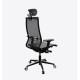 Кресло эргономичное Метта Samurai Black Edition 2.0 сиденье черный сетка крестов. полиамид