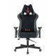 Кресло игровое эргономичное A4Tech BLOODY GC-580 BLACK черный/серый искусственная замша с подголов. крестов.