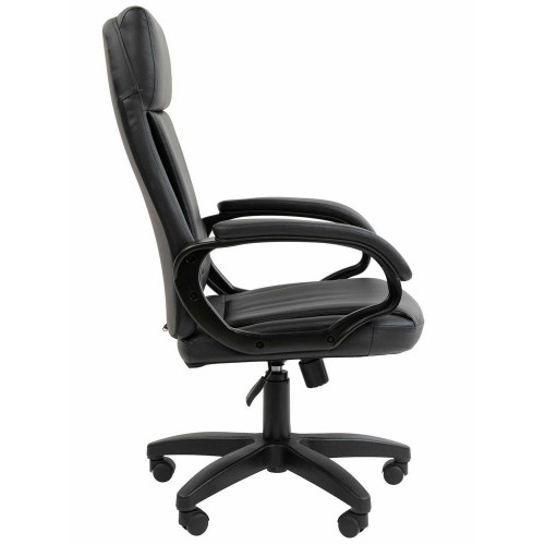 Кресло Chairman 794 LT черный, экокожа, 120 кг