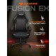 Кресло компьютерное игровое Cougar Fusion EX Black Gold