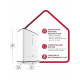 Водонагреватель электрический Ariston Velis Tech ABSE Dry 50 белый