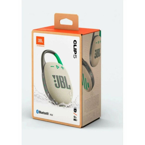 Колонка портативная JBL Clip 5 песочный