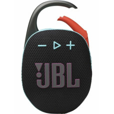 Колонка портативная JBL Clip 5 черный/оранжевый