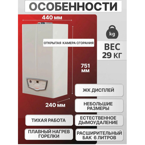 Настенный котел Immergas Nike Mythos X 24 5 R