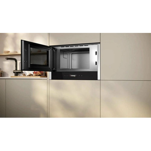 Встраиваемая микроволновая печь Neff NR4WR21N1 черный/нерж