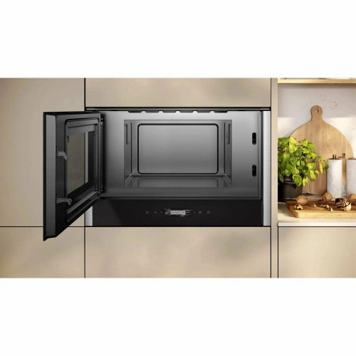 Встраиваемая микроволновая печь Neff NR4WR21N1 черный/нерж