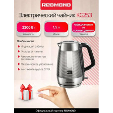 Чайник электрический Redmond KG253 хром