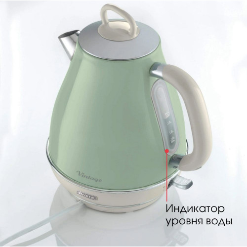 Чайник электрический Ariete Vintage 2869/04  зеленый