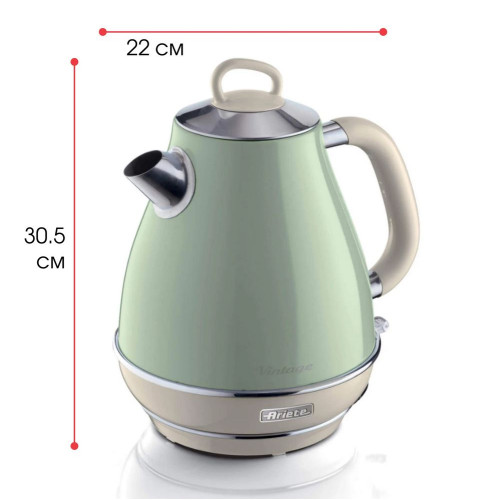 Чайник электрический Ariete Vintage 2869/04  зеленый