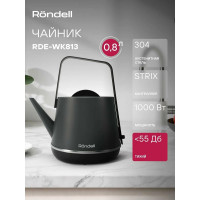 Чайник электрический Rondell RDE-WK813 серый/черный