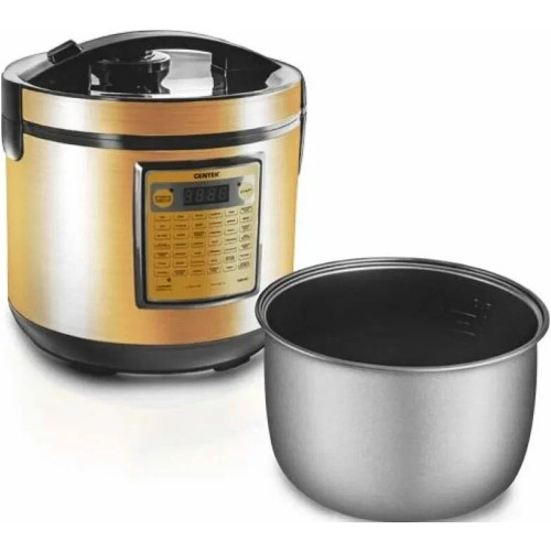 Мультиварка Centek CT-1495 черный/золотистый