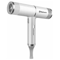Фен SAKURA SA-4051W белый/серый