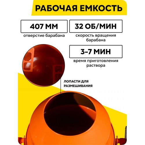 Бетономешалка Вихрь БМ-230