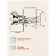 Кронштейн BAFF HP2S 26-65