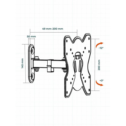Кронштейн BAFF BPS 13-43