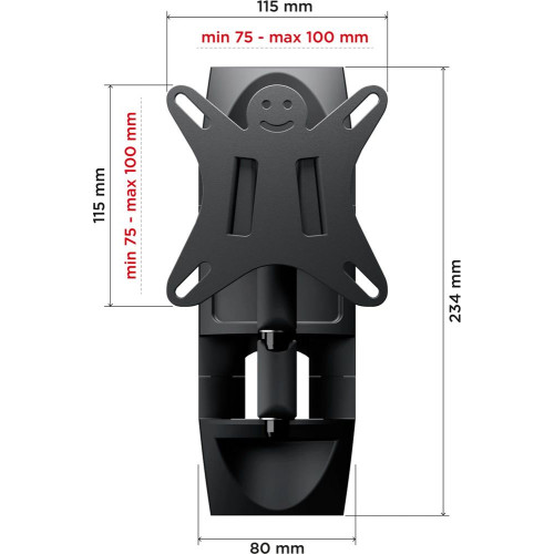 Кронштейн HOLDER LCDS-5039 металлик