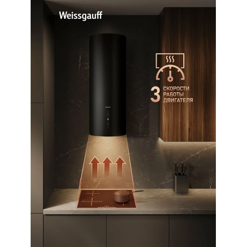 Вытяжка Weissgauff Tubus 90 Black Edition