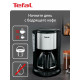 Кофеварка TEFAL CM361838 сереб/черный