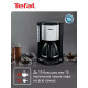 Кофеварка TEFAL CM361838 сереб/черный