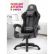 Кресло игровое DEFENDER Okas Black/Grey PU