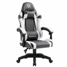 Кресло игровое Defender Fortune Серый/белый