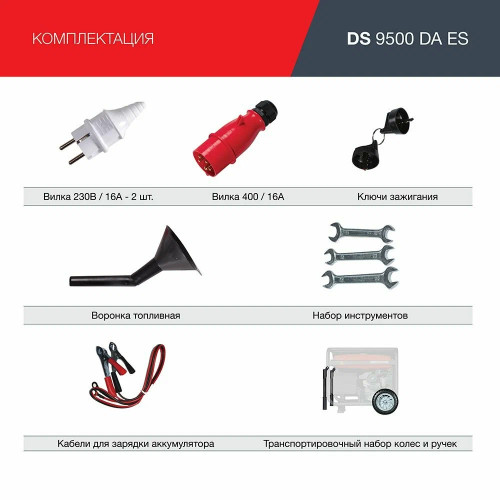 Электростанция дизельная Fubag DS 9500 DA ES