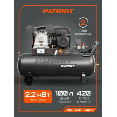 Компрессор Patriot KRX 420 L100 D