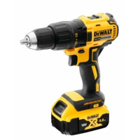 Дрель-шуруповерт DeWalt DCD777M2T, Аккумуляторная, 18В, 2 АКБ, Кейс