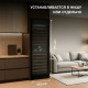 Винный шкаф Hyundai HBWC 1765 DC черный