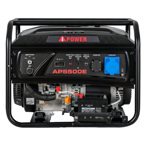Бензиновый генератор A-iPower lite AP5500E с подключением АВР
