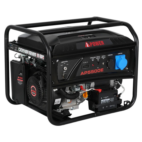 Бензиновый генератор A-iPower lite AP5500E с подключением АВР