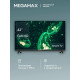 Телевизор MEGAMAX 42MG11FSM черный
