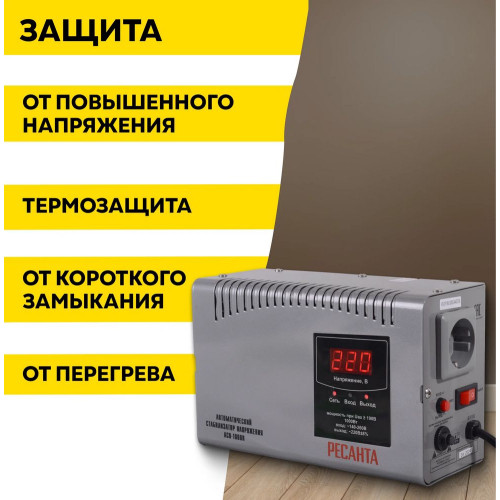 Стабилизатор Ресанта АСН-1000 Н