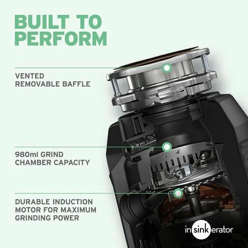 Измельчитель пищевых отходов InSinkErator Evolution Plus 750 EC (E750 EC-2 A/S)